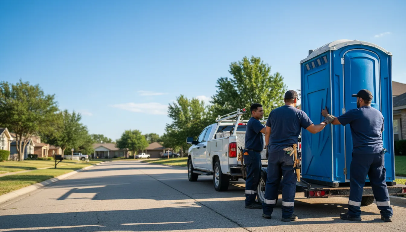 Portable Toilet Rental in Versailles, IL near me